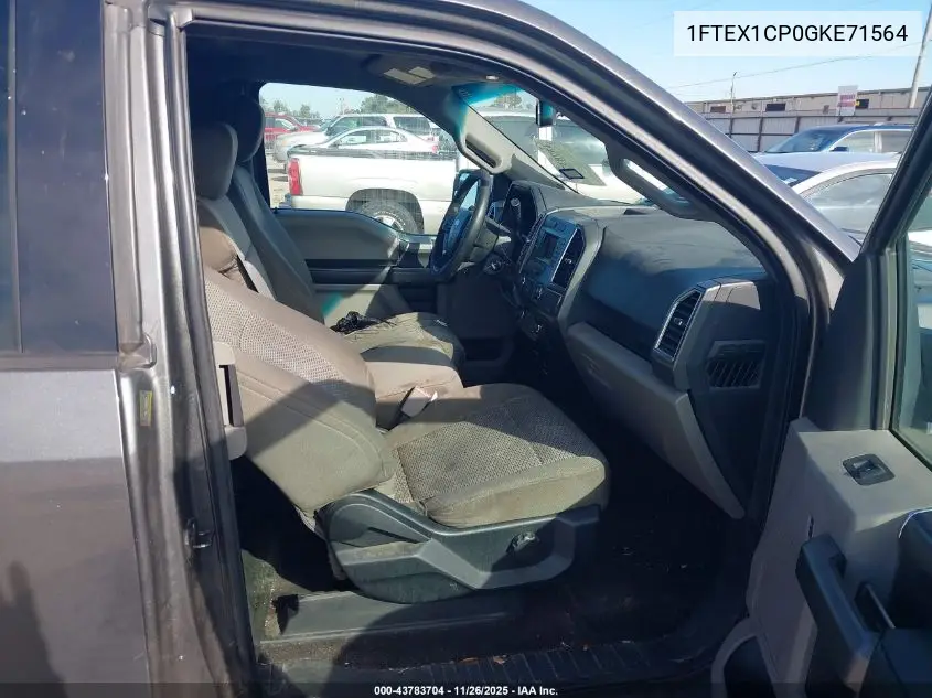 1FTEX1CP0GKE71564 2016 Ford F-150 Xlt