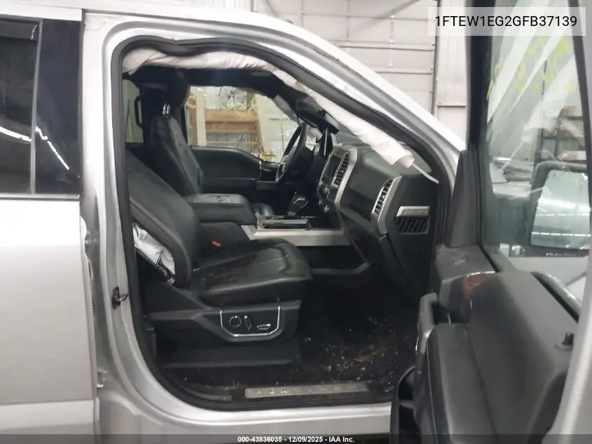 1FTEW1EG2GFB37139 2016 Ford F-150 Platinum