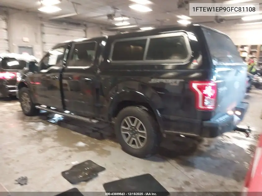 1FTEW1EP9GFC81108 2016 Ford F-150 Xlt