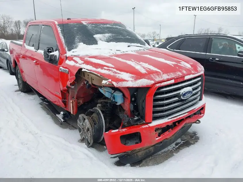 1FTEW1EG6GFB95853 2016 Ford F-150 Xlt