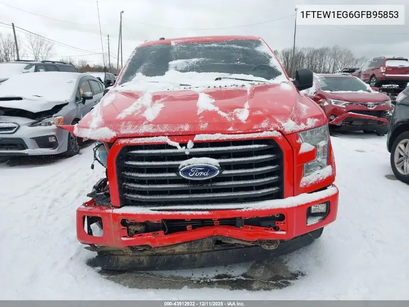 1FTEW1EG6GFB95853 2016 Ford F-150 Xlt