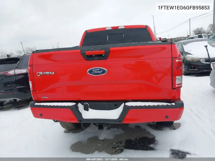 1FTEW1EG6GFB95853 2016 Ford F-150 Xlt