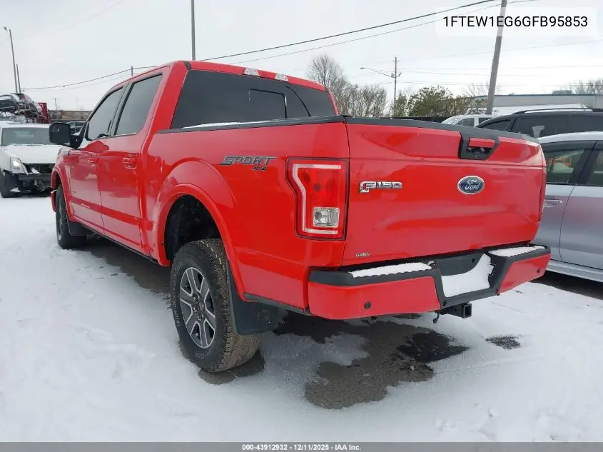 1FTEW1EG6GFB95853 2016 Ford F-150 Xlt