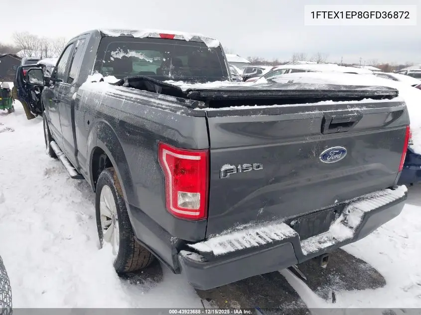 1FTEX1EP8GFD36872 2016 Ford F-150 Xl