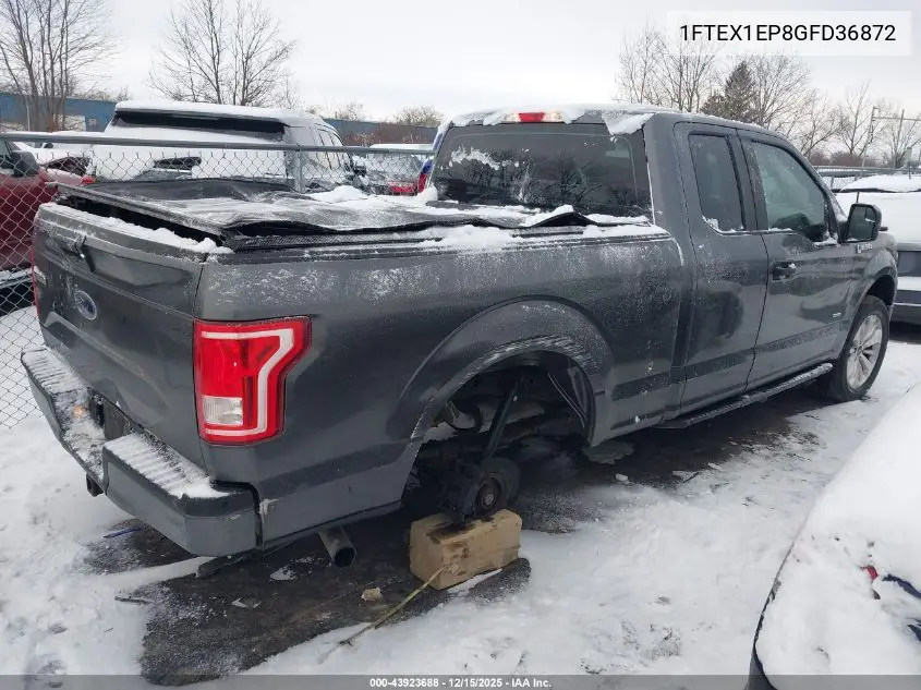 1FTEX1EP8GFD36872 2016 Ford F-150 Xl