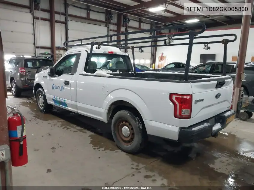1FTMF1C82GKD05800 2016 Ford F-150 Xl