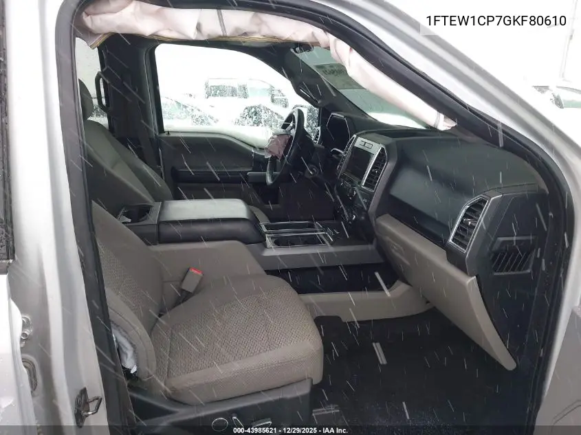 1FTEW1CP7GKF80610 2016 Ford F-150 Xlt