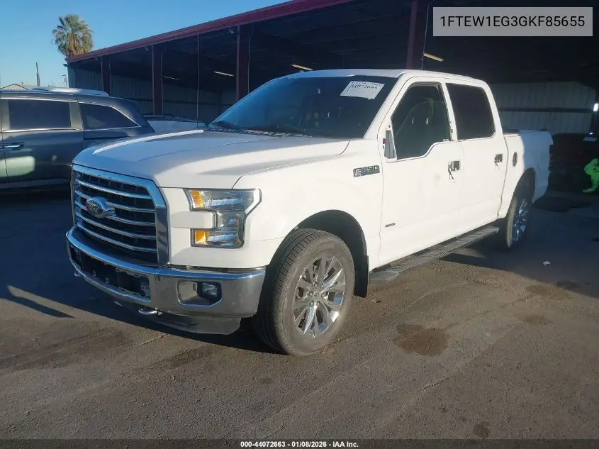 1FTEW1EG3GKF85655 2016 Ford F-150 Xlt