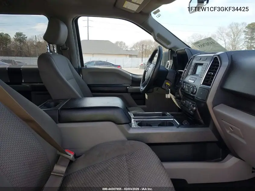 1FTEW1CF3GKF34425 2016 Ford F-150 Xlt