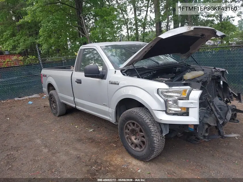 1FTMF1EP3GKF43160 2016 Ford F-150 Xl