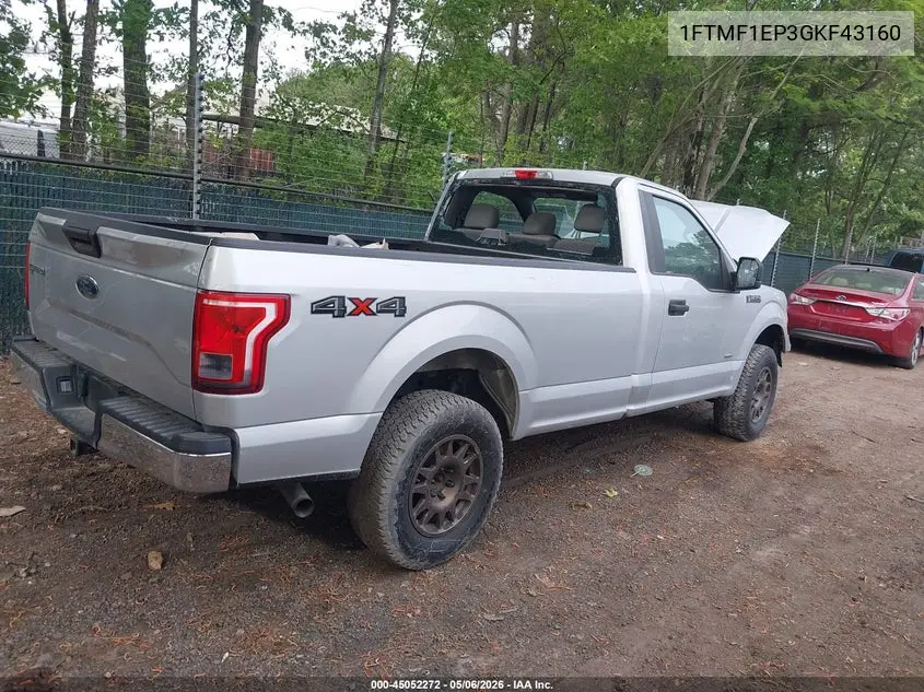 1FTMF1EP3GKF43160 2016 Ford F-150 Xl