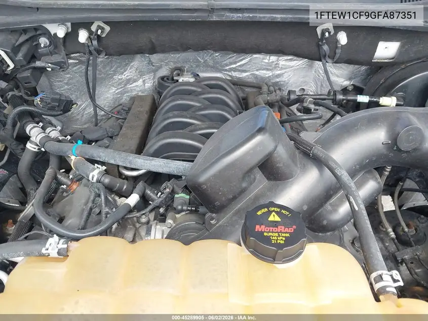 1FTEW1CF9GFA87351 2016 Ford F-150 Xlt