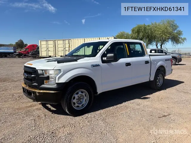 1FTEW1EFXHKD61341 2017 Ford F-150 2017 Ford F-150 Xl 4X4 Crew Cab Pickup