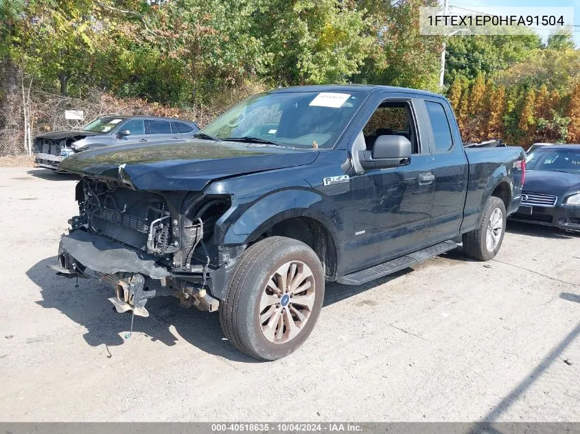 1FTEX1EP0HFA91504 2017 Ford F-150 Xl