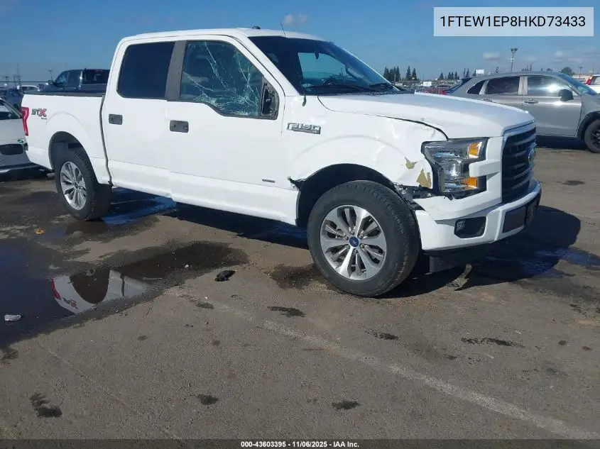 1FTEW1EP8HKD73433 2017 Ford F-150 Xl