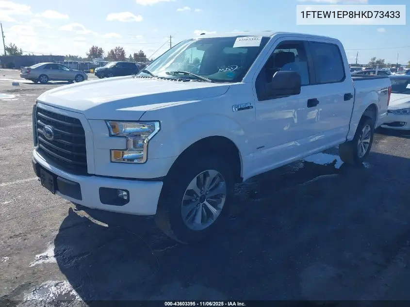 1FTEW1EP8HKD73433 2017 Ford F-150 Xl