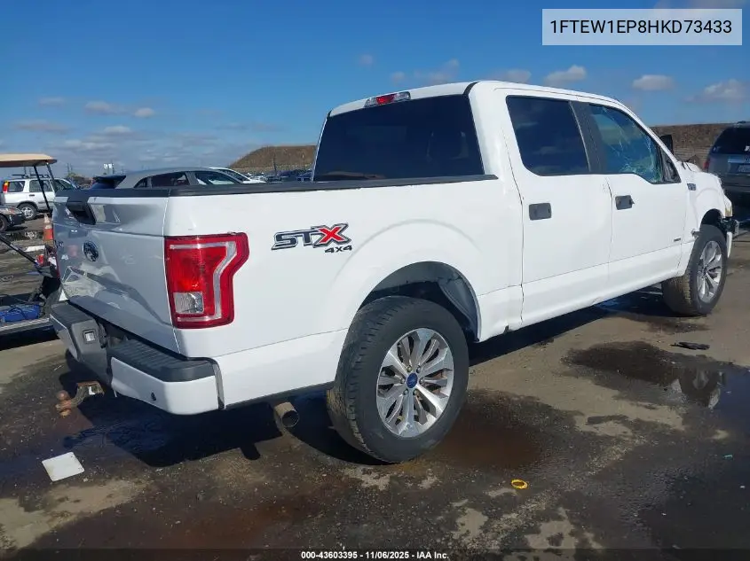 1FTEW1EP8HKD73433 2017 Ford F-150 Xl