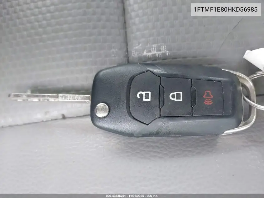 1FTMF1E80HKD56985 2017 Ford F-150 Xl