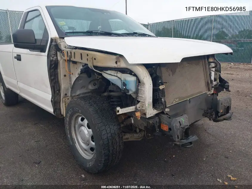 1FTMF1E80HKD56985 2017 Ford F-150 Xl