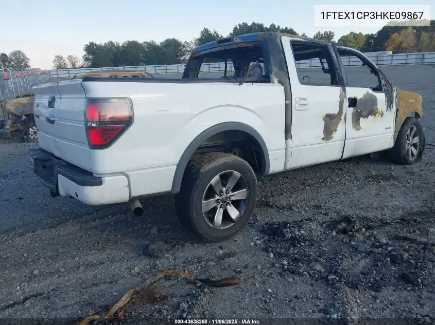 1FTEX1CP3HKE09867 2017 Ford F-150 Xl
