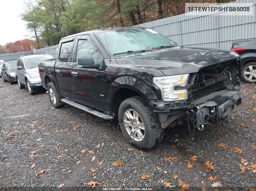 1FTEW1EP5HFB85008 2017 Ford F-150 Xlt