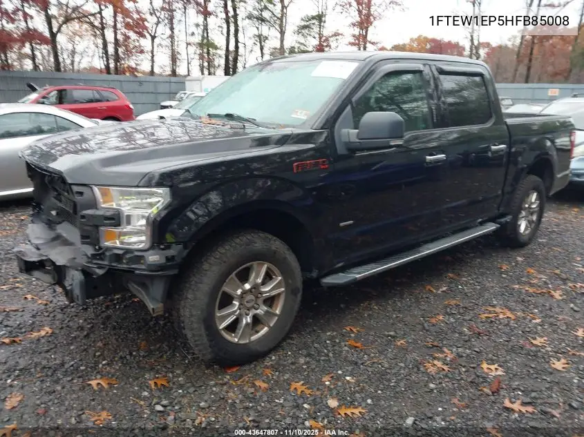 1FTEW1EP5HFB85008 2017 Ford F-150 Xlt