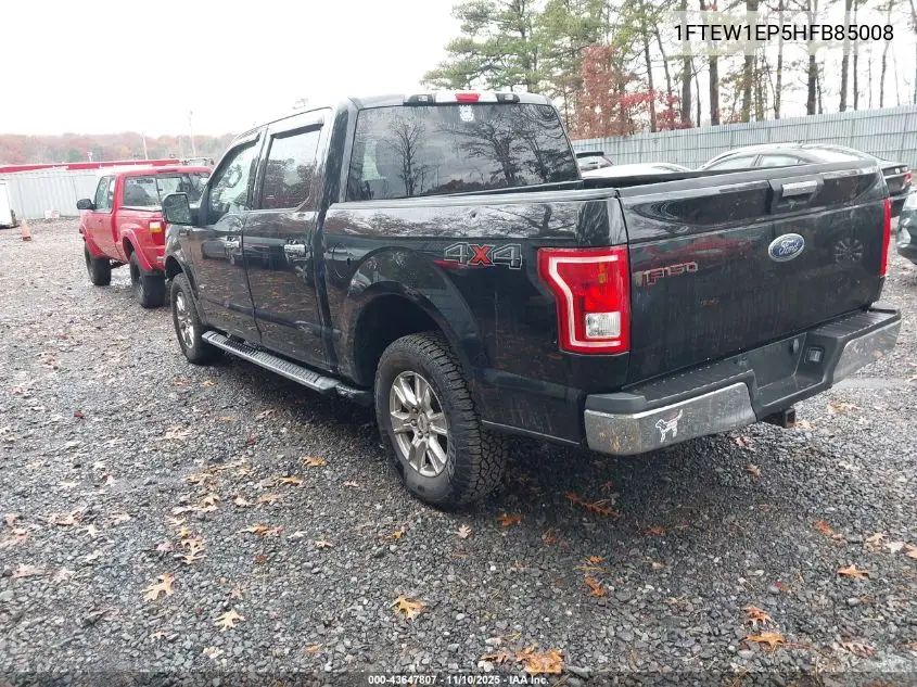 1FTEW1EP5HFB85008 2017 Ford F-150 Xlt