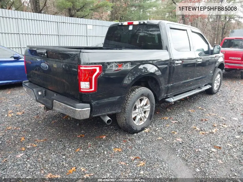 1FTEW1EP5HFB85008 2017 Ford F-150 Xlt