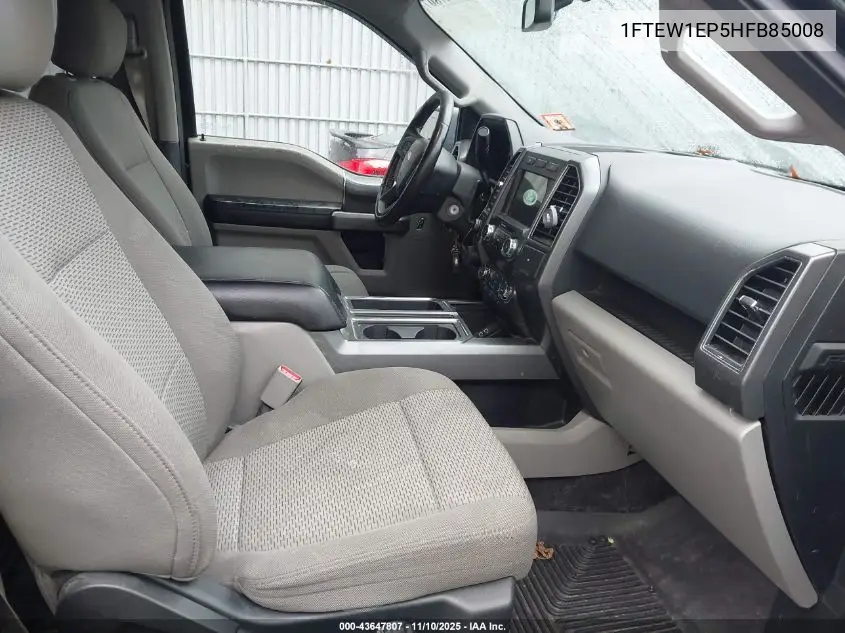 1FTEW1EP5HFB85008 2017 Ford F-150 Xlt