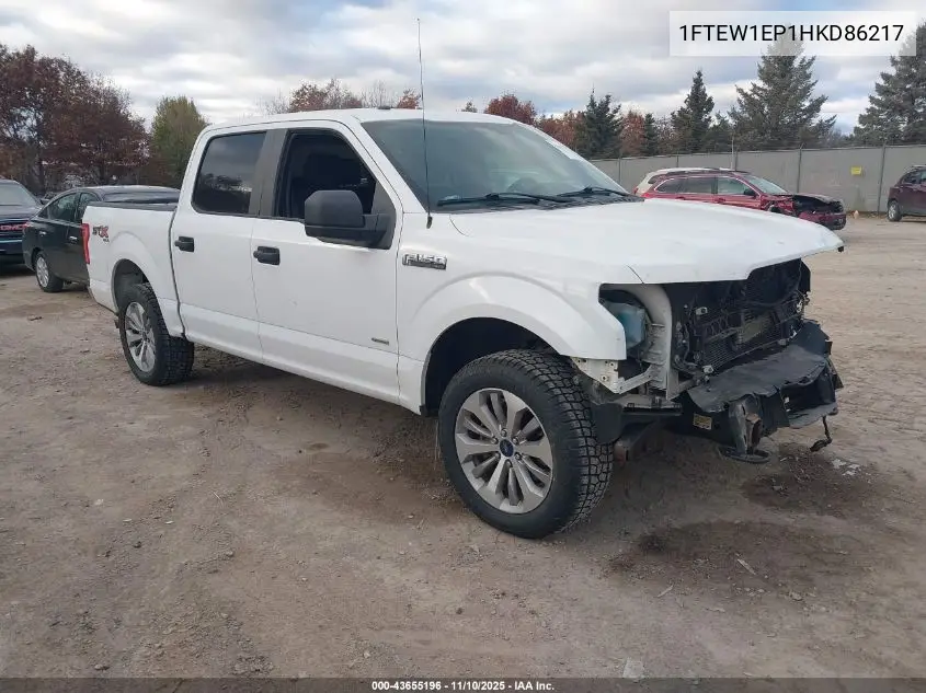 1FTEW1EP1HKD86217 2017 Ford F-150 Xl