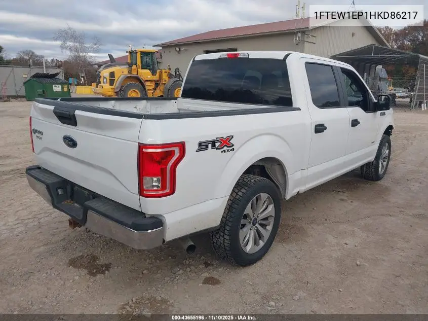 1FTEW1EP1HKD86217 2017 Ford F-150 Xl