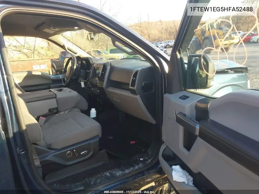 1FTEW1EG5HFA52488 2017 Ford F-150 Xlt