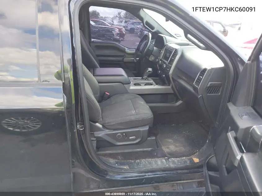 1FTEW1CP7HKC60091 2017 Ford F-150 Xlt