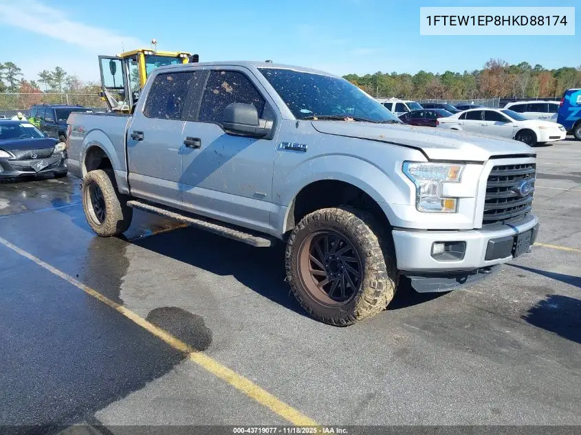 1FTEW1EP8HKD88174 2017 Ford F-150 Xl