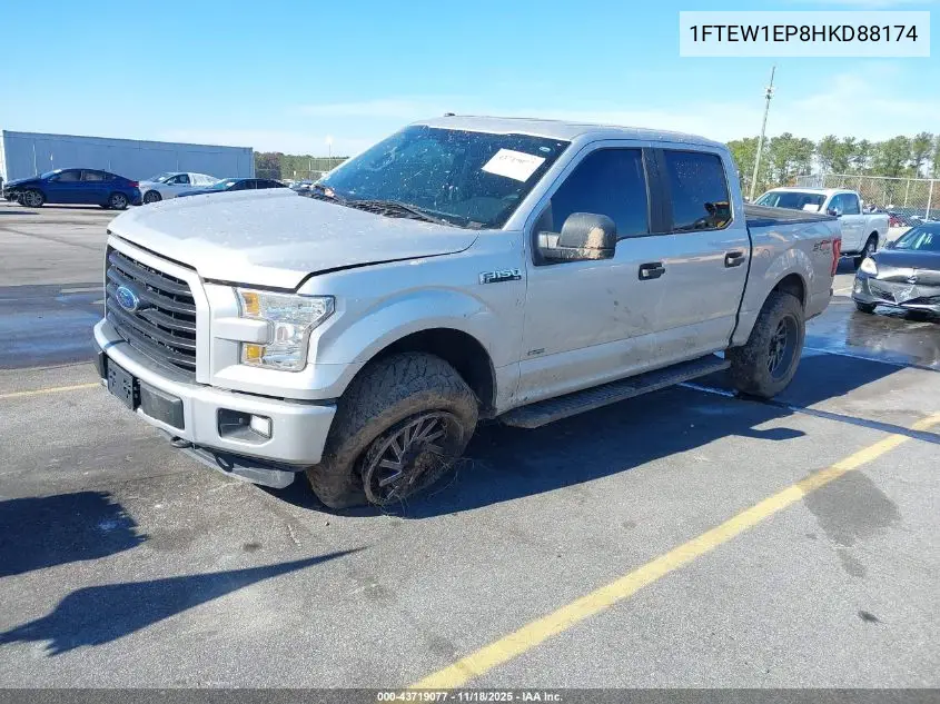 1FTEW1EP8HKD88174 2017 Ford F-150 Xl