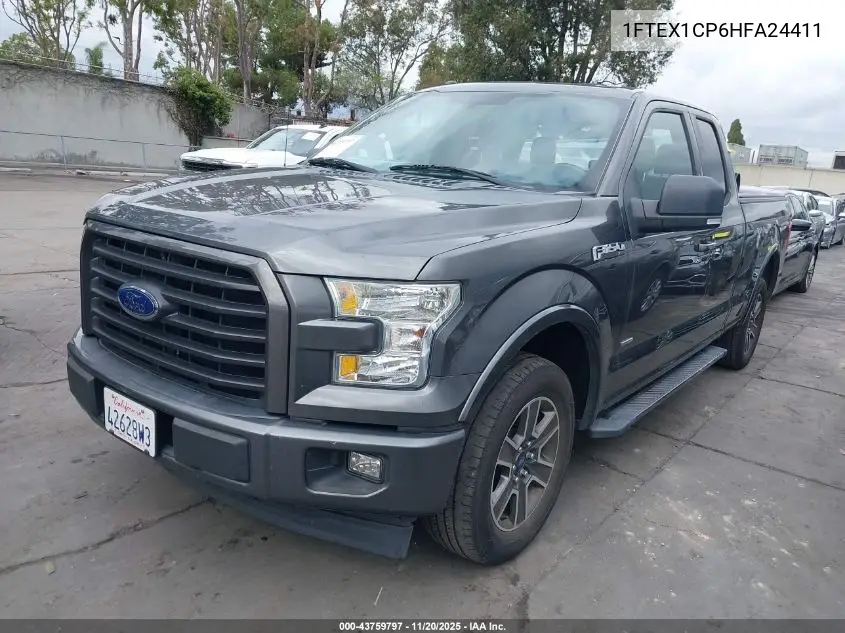 1FTEX1CP6HFA24411 2017 Ford F-150 Xlt
