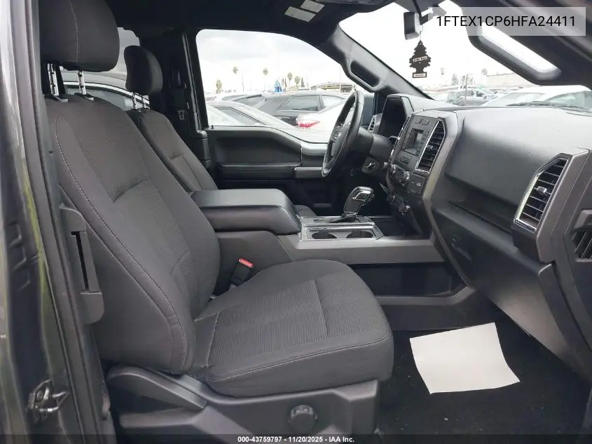 1FTEX1CP6HFA24411 2017 Ford F-150 Xlt
