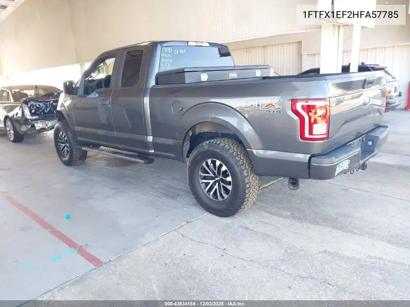 1FTFX1EF2HFA57785 2017 Ford F-150 Xl