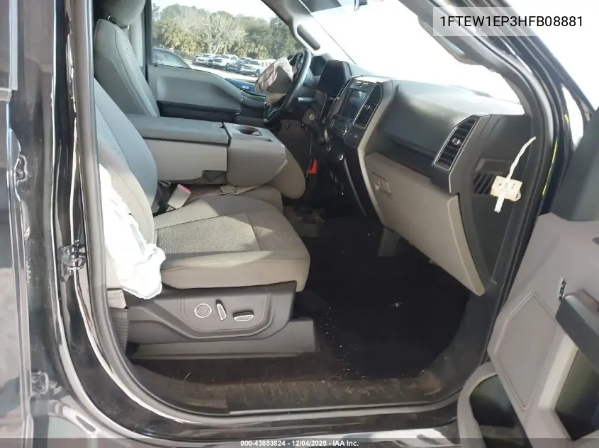 1FTEW1EP3HFB08881 2017 Ford F-150 Xlt