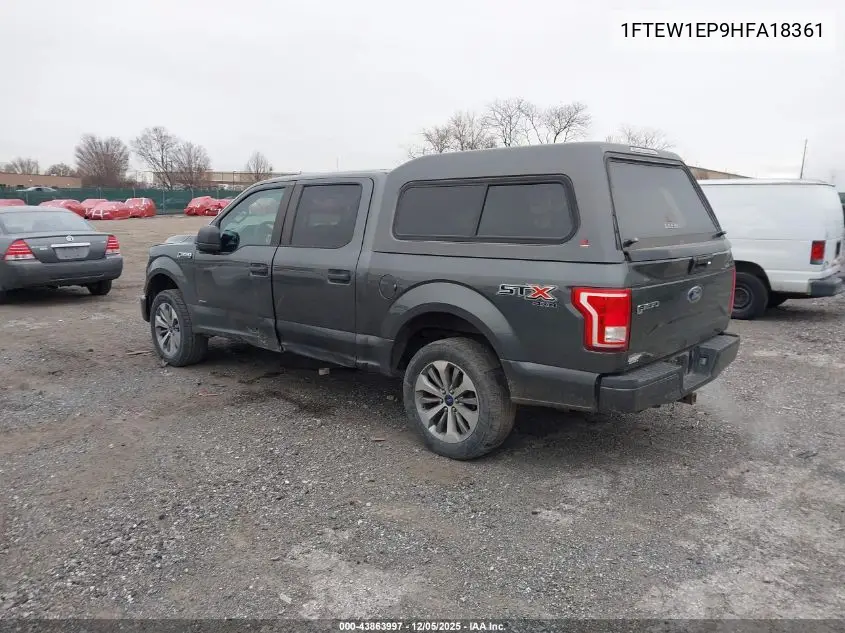 1FTEW1EP9HFA18361 2017 Ford F-150 Xl
