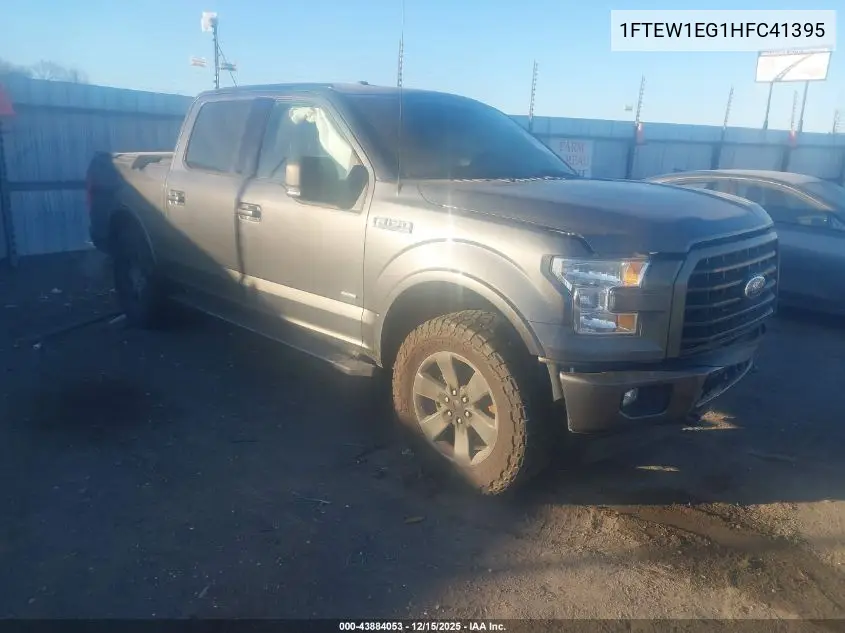 1FTEW1EG1HFC41395 2017 Ford F-150 Xlt