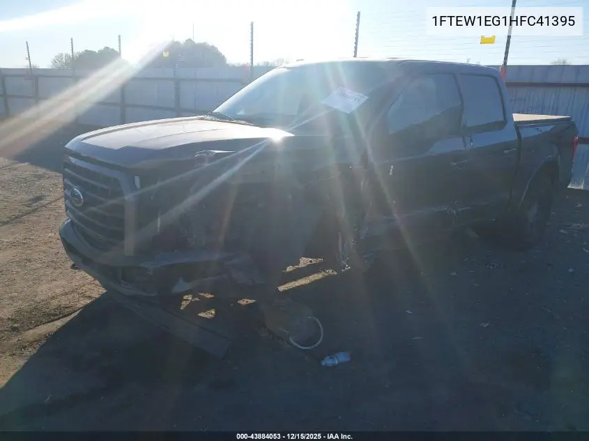 1FTEW1EG1HFC41395 2017 Ford F-150 Xlt