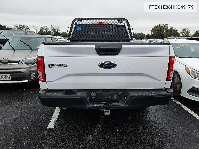 1FTEX1E86HKC49179 2017 Ford F-150 Xl