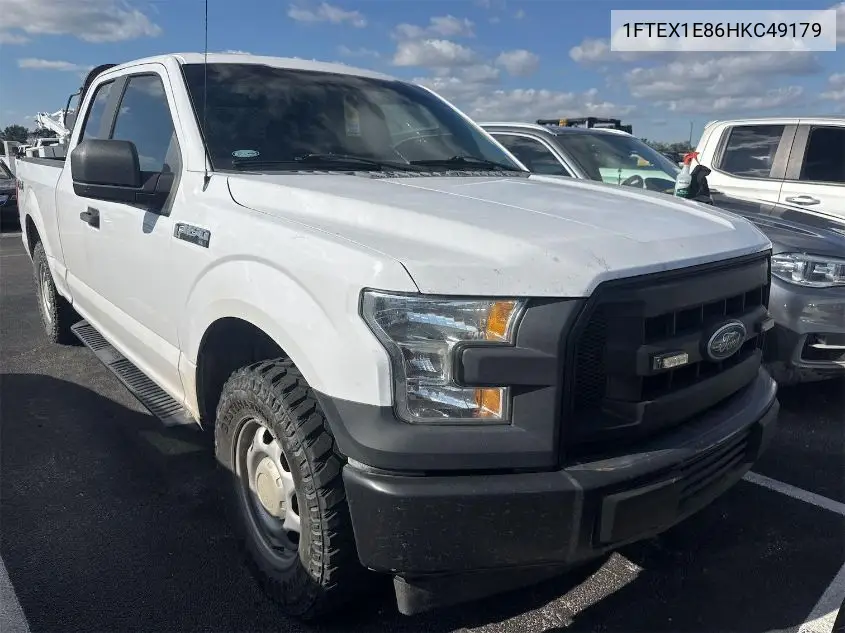 1FTEX1E86HKC49179 2017 Ford F-150 Xl
