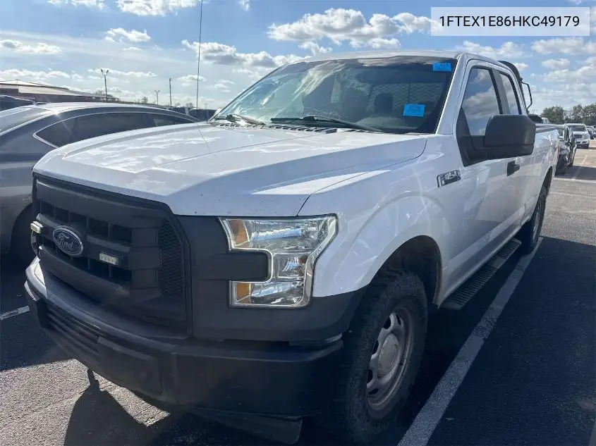 1FTEX1E86HKC49179 2017 Ford F-150 Xl