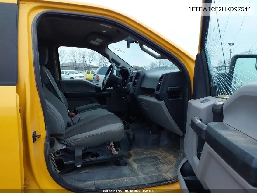 1FTEW1CF2HKD97544 2017 Ford F-150 Xl