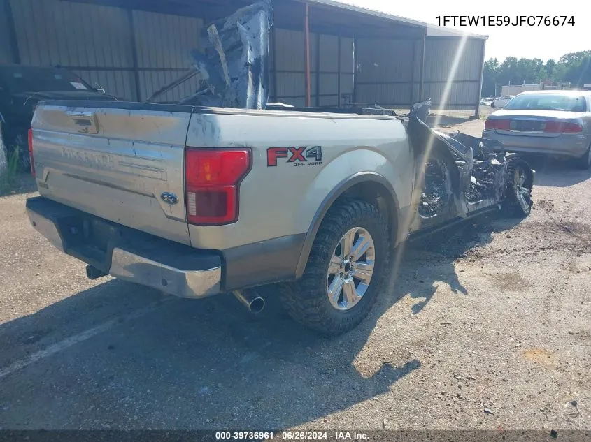 1FTEW1E59JFC76674 2018 Ford F-150 King Ranch