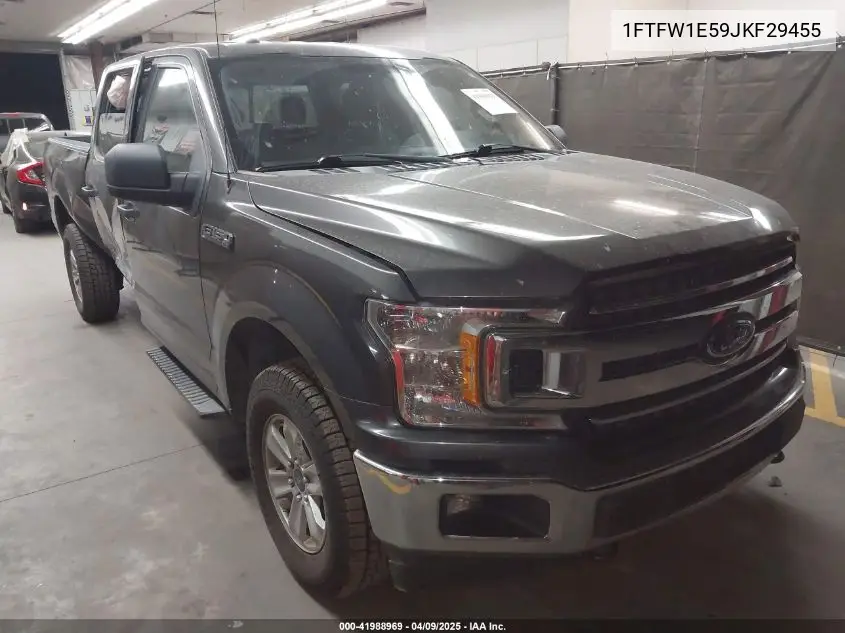 2018 Ford F-150 Xlt VIN: 1FTFW1E59JKF29455 Lot: 41988969