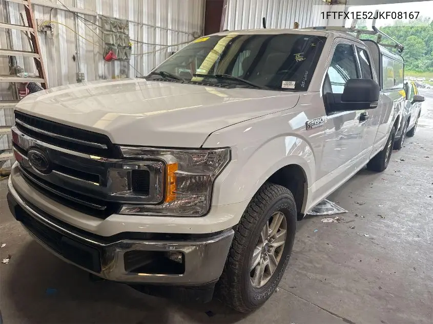 2018 Ford F150 Super Cab VIN: 1FTFX1E52JKF08167 Lot: 42819273