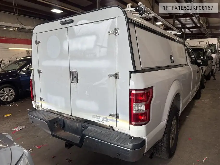 2018 Ford F150 Super Cab VIN: 1FTFX1E52JKF08167 Lot: 42819273